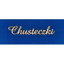 Chusteczki  17x3cm  , napis na chustecznik , cz;amaze pudełko na chusteczki